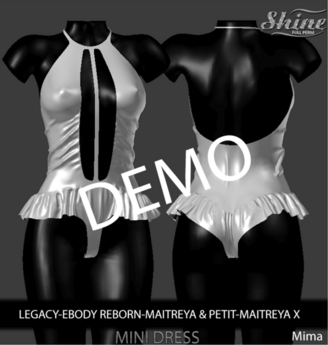 Second Life Marketplace - [SHINE DEMO] DRESS MIMA